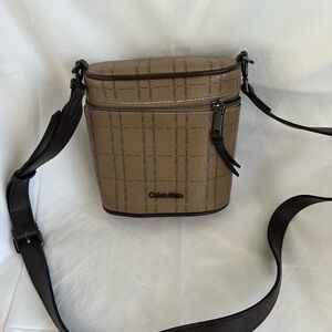 Calvin Klein Beige Crossbody Bag